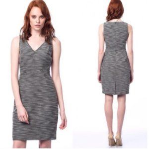 Banana Republic Tweed V-Neck Dress